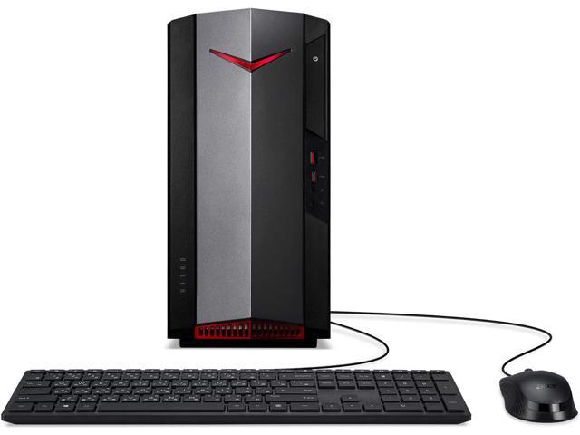 Acer Nitro 50 N50-640-UA91 Gaming Desktop | 12th Gen Intel Core i5-12400F 6-Core Processor | NVIDIA GeForce GTX 1650 | 8GB 3200MHz DDR4 | 512GB NVMe M.2 SSD | Intel Wi-Fi 6E AX211 | Windows 11 Home