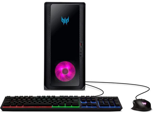 Acer Predator Orion 3000 PO3-640-UA91 Gaming Desktop | 12th Gen Intel Core i7-12700F 12-Core | NVIDIA GeForce RTX 3070 | 16GB DDR4 | 512GB Gen4 SSD | 1TB HDD | Intel Wi-Fi 6E | RGB Keyboard & Mouse