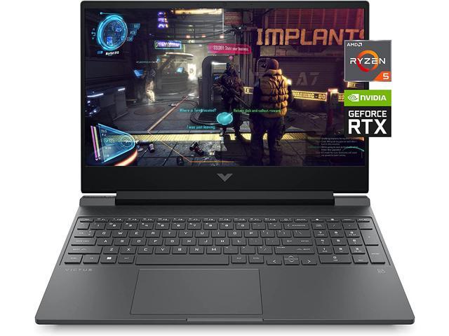 Victus by HP 15 Gaming Laptop, NVIDIA GeForce RTX 3050 Ti, AMD Ryzen 5 5000 H, 8 GB RAM, 512 GB SSD, Full HD IPS Display, Windows 11 Home, Backlit Keyboard, Enhanced Thermals (15-fb0020nr, 2022)