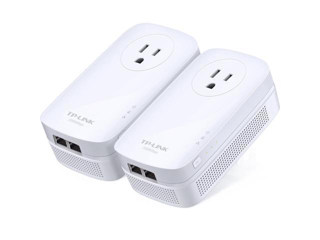 TP-LINK AV2000 2-Port Gigabit Passthrough Powerline Starter Kit