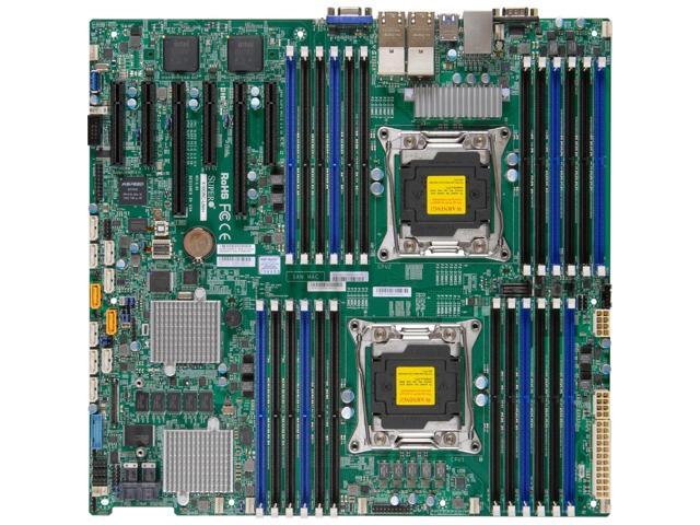 Supermicro X10DRC-LN4+ Server Motherboard - Intel C612 Chipset - Socket LGA 2011-v3 - 1 x Bulk Pack