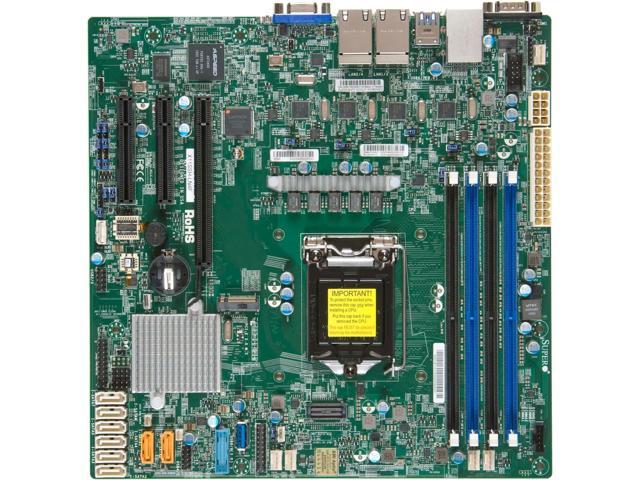 Supermicro X11SSH-LN4F Server Motherboard - Intel C236 Chipset - Socket H4 LGA-1151 - Bulk Pack