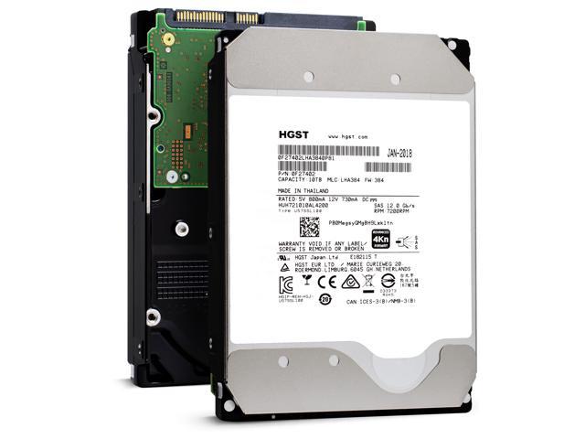HGST Ultrastar He10 10TB 7200 RPM SAS 12Gb/s 3.5-Inch Enterprise Hard Drive HUH721010AL4200