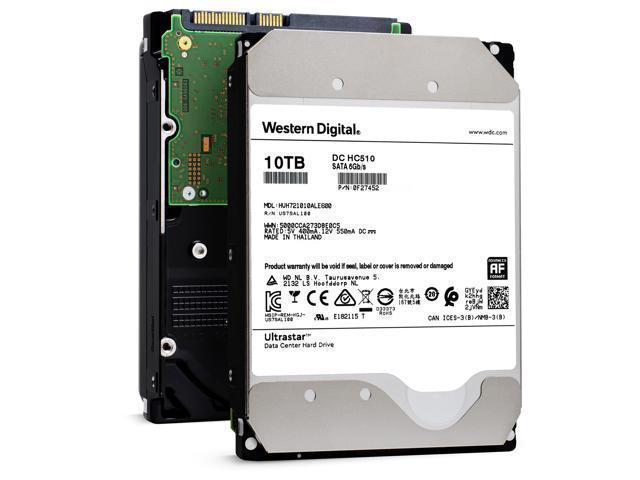 HGST/WD Ultrastar DC HC510 10TB SATA 6Gb/s 3.5" HDD - HUH721010ALE600 (0F27452)