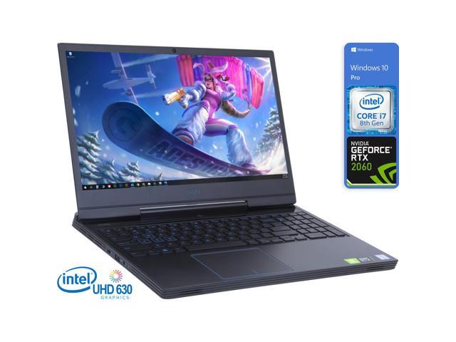 Dell G5 Gaming Notebook, 15.6" FHD Display, Intel Core i7-8750H Upto 4.1GHz, 8GB RAM, 256GB NVMe SSD, NVIDIA GeForce RTX 2060, HDMI, Mini DP, Thunderbolt, Wi-Fi, Bluetooth, Windows 10 Pro