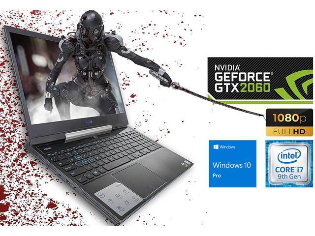 Dell G5 5590 Gaming Notebook, 15.6" FHD Display, Intel Core i7-9750H Upto 4.5GHz, 16GB RAM, 512GB NVMe SSD, NVIDIA GeForce RTX 2060, HDMI, Mini DisplayPort, Thunderbolt, Wi-Fi, BT, Windows 10 Pro