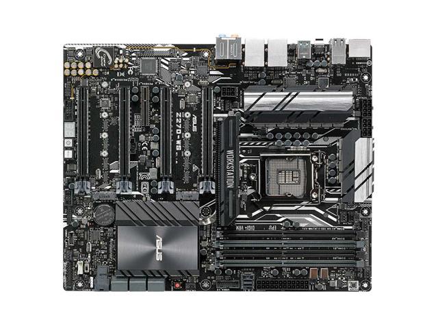 ASUS Z270-WS Dual Gigabit LAN and USB 3.1 ATX Workstation Motherboard- Intel® Z270- LGA1151