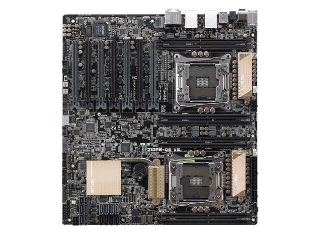 ASUS  Z10PE-D8 WS EEB Workstations Motherboard- Intel® C612 PCH- Dual Socket 2011-3