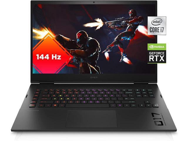 HP Omen 17 Gaming Laptop, NVIDIA GeForce RTX 3060, Intel Core i7-11800H, 64 GB RAM, 1TB NVMe SSD, 17.3 Full HD 144 Hz Display, Windows 10 RGB Keyboard, Long Battery Life (2021) Notebook