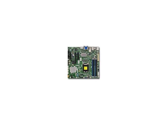 Supermicro X11SSZ-F-O LGA1151 Intel C236 DDR4 SATA3 & USB 3.0 A & V & 2GbE Micro ATX Motherboard