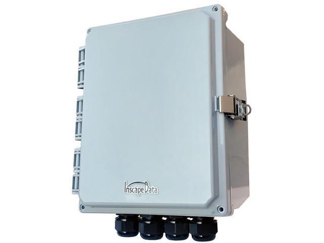 The LinkPower LPS940F-300-T1 Outdoor 6-Port Gigabit Unmanaged 802.3at/af PoE Switch with 2 SFP 1.25Gb Uplink Ports, 300W Total PoE Output