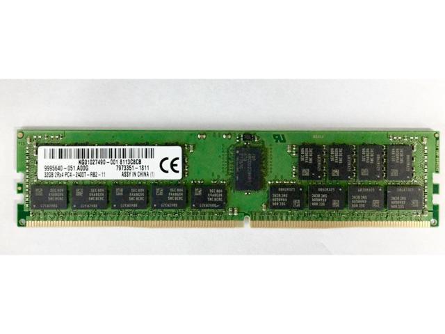 Kingston KSM24RD4/32MEI/KG01027490-001 Server Premier - DDR4-32 GB - DIMM 288-pin - 2400 MHz / PC4-19200 - CL17-1.2 V - Registered - ECC for ASUS KNPA-U16 AMD EPYC 7000 Series