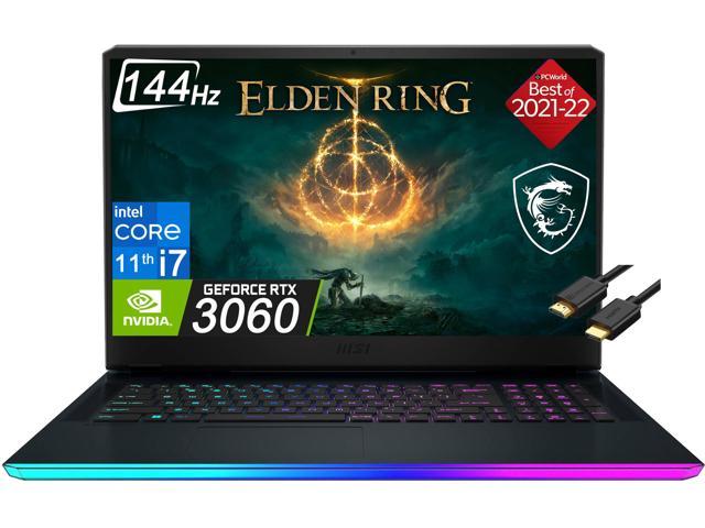 2022 MSI GE76 Raider Gaming Laptop, 17.3" 144Hz FHD (i7-11800H, 64GB RAM, 2TB PCIe SSD, RTX 3060), Thunderbolt 4, Webcam, RGB Backlit, IST Computers HDMI, Windows 10, Grey