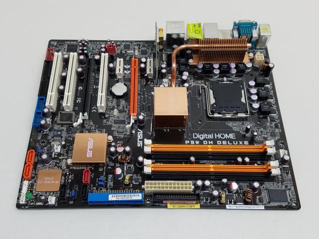 Asus P5W DH DELUXE LGA 775/Socket T DDR2 SDRAM Desktop Motherboard