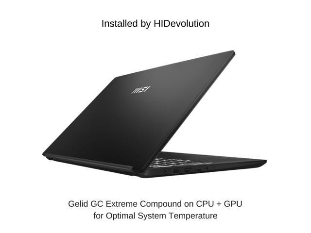 [2022] HIDevolution MSI Modern 15 B12M [Classic Black] 15.6" FHD, 1.2 GHz i7-1255U, Intel Iris Xe, 16GB 3200MHz 1 TB PCIe SSD