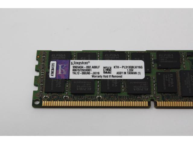 Kingston KTH-PL313Q8LV/16G 16GB DDR3 SDRAM Memory Module