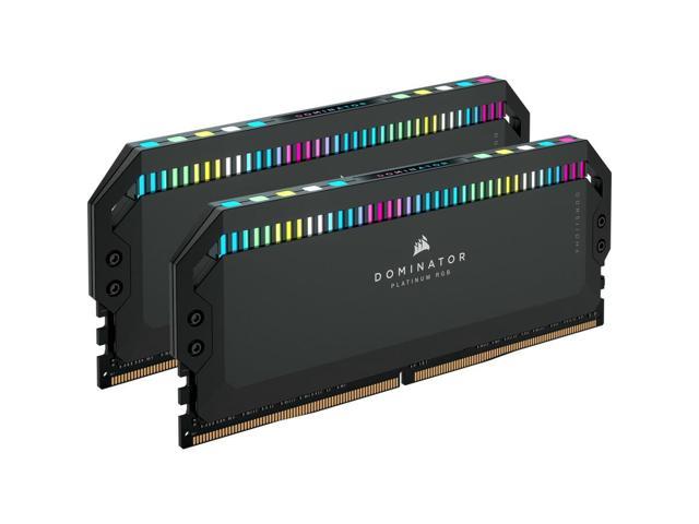 Corsair Dominator Platinum RGB 32GB (2x16GB) DDR5 DRAM 5600MHz C36 Memory Kit - Black