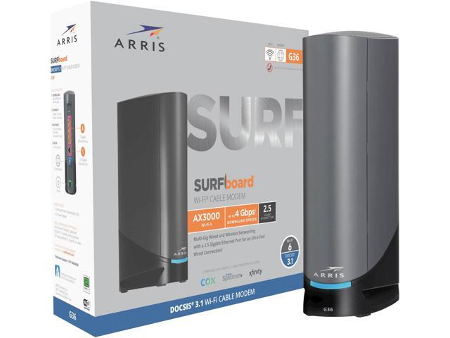 ARRIS - SURFboard G36 DOCSIS 3.1 Wi-Fi 6 Cable Modem