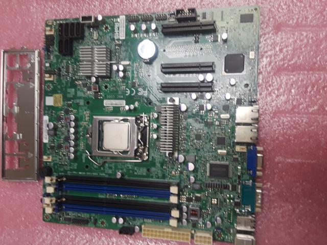 SuperMicro X9SCL Server with Celeron G540 , LGA 1155, M ATX & i/o Motherboard