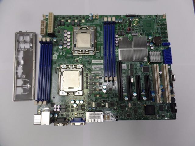 Super Micro X8DTL-iF, LGA 1366, ATX with 2 x Xeon X5675 & I/O Shield Motherboard