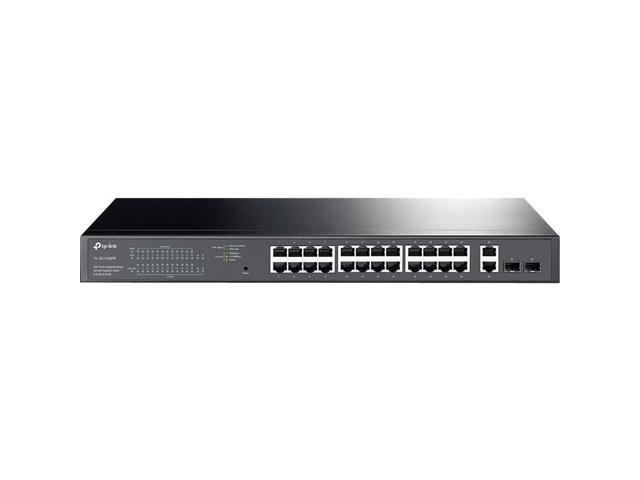 TP-Link 28-Port Gigabit Easy Smart Switch with 24-Port PoE+