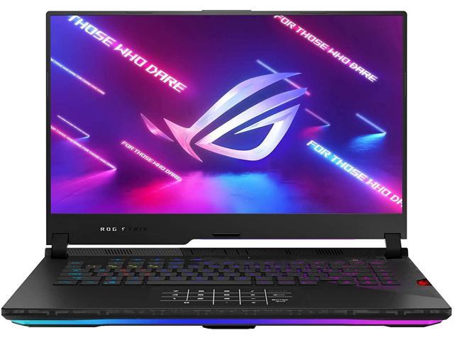 ASUS ROG Strix Scar 15 (2021) Gaming Laptop, 15.6” 165Hz IPS QHD, NVIDIA GeForce RTX 3070, AMD Ryzen 9 5900HX, 32GB DDR4, 1TB SSD, Opti-Mechanical Per-Key RGB Keyboard, Windows 10 Pro, G533QR-XS98Q