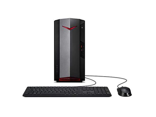 Acer Nitro 50 Gaming Desktop, 10th Gen Intel Core i5-10400F 6-Core Processor, GeForce GTX 1660 Super, 8GB DDR4, 512GB NVMe M.2 SSD, Intel WiFi 6, Keyboard and Mouse, N50-610-UR15 (DG.E26AA.002)