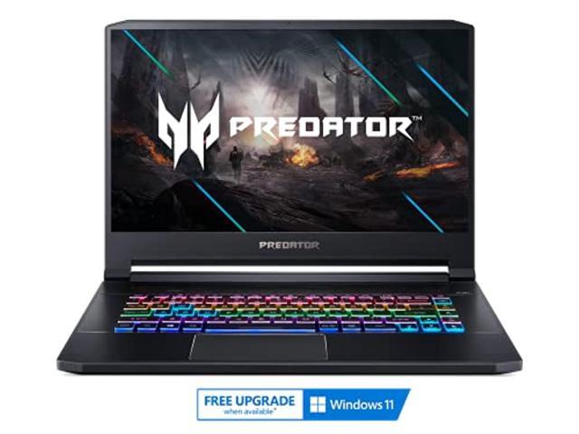 Acer Predator Triton 500 PT515-52-71K5 Gaming Laptop, Intel Core i7-10750H, NVIDIA GeForce RTX 2070 Super, 15.6" FHD NVIDIA G-SYNC Display, 300Hz, 16GB Dual-Channel DDR4, 1TB NVMe SSD,  (NH.Q6XAA.001)