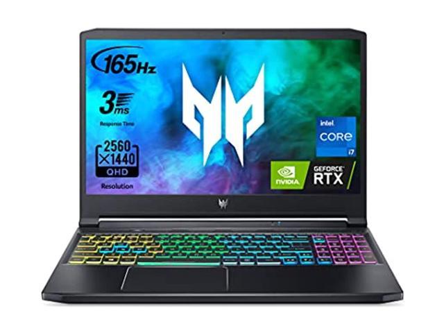 Acer Predator Triton 300 PT315-53-70RT Gaming Laptop | Intel i7-11800H | NVIDIA GeForce RTX 3060 Laptop GPU | 15.6" QHD 165Hz 3ms IPS Display | 16GB DDR4 | 1TB SSD | Killer WiFi 6 | RG (PT315-53-70RT)