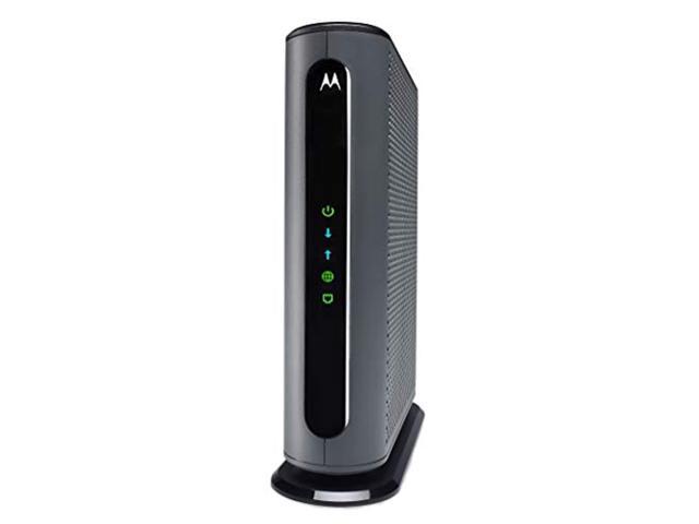 Motorola MB7621 Cable Modem | Pairs with Any WiFi Router | Approved by Comcast Xfinity, Cox, and Spectrum | for Cable Plans Up to 900 Mbps | DOCSIS 3.0 (MB7621-10)