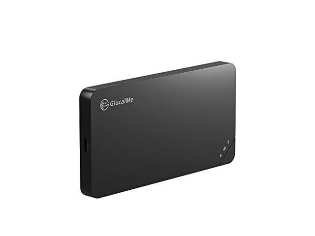 GlocalMe U3 Mobile Hotspot,Wireless Portable WiFi for Travel in 140+ Countries,No SIM Card Needed,Smart Local Network Auto-Selection,High Speed WiFi with US 8GB  and  Global 1GB Data, Pocket WiFi (Bla