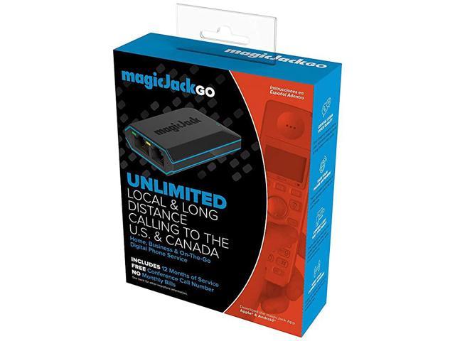 GO 2017 VOIP Phone Adapter Portable Home and OnTheGo Digital Phone Service Make Unlimited Local amp Long Distance Calls to The U S and Canada NO Monthly Bill 2017 1 Pack