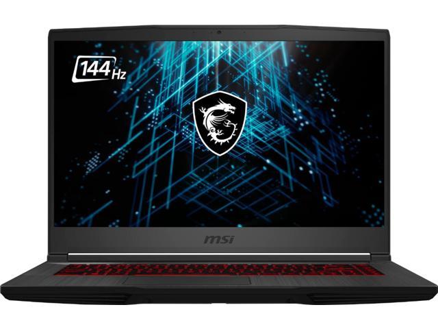 MSI GF65 15 Gaming Laptop 15.6" FHD 144hz IPS Display 10th Gen Intel Hexa-Core i5-10500H 32GB DDR4 1TB SSD GeForce RTX 3060 6GB Backlit Keyboard Hi-Res Audio USB-C HDMI WiFi6 Bluetooth Win10 Black