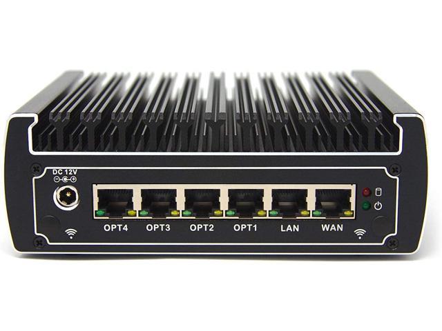 Vault FW6A - 6 Port, Firewall Micro Appliance/Mini PC - Intel Dual Core, AES-NI, Barebone