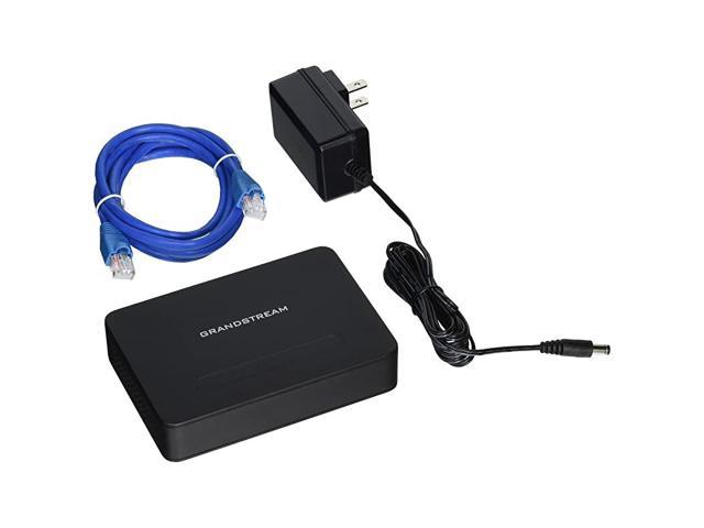 GSHT814 4 Port Ata with 4 Fxs Ports and Gigabit NAT Router Voip Phone and Device Black