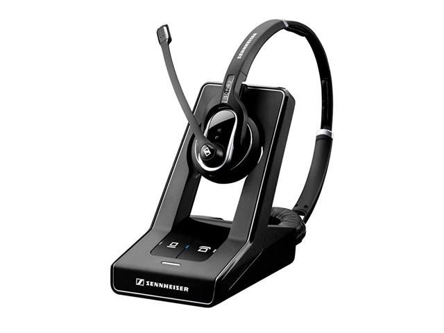 SD Pro2 ML DoubleSided Multi Connectivity Wireless Headset for Desk Phone Skype for Business Ultra NoiseCancelling Microphone Black