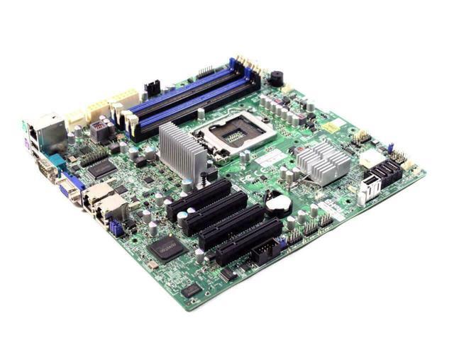 Super Micro X9SCM-F, LGA 1155, Intel C204, Micro ATX Server Motherboard
