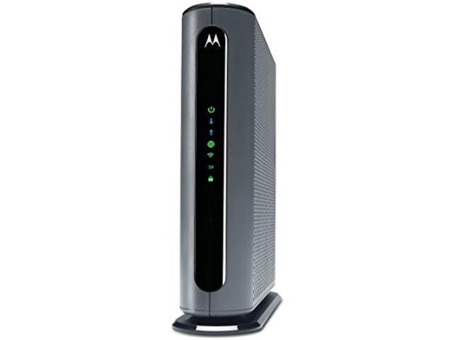 Motorola Mg7700 Modem Wifi Router Combo With Power Boost | Approved By Comcast Xfinity, Cox And Spectrum | For Cable Plans Up To 800 Mbps | Docsis 3.0 + Gigabit Router