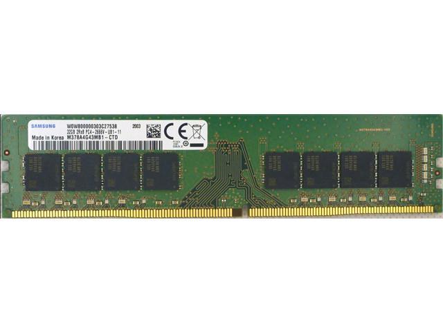 Samsung 32GB DDR4 2666MHz PC4-21300 1.2V 2Rx8 288-Pin UDIMM Desktop RAM Memory Module M378A4G43MB1-CTD