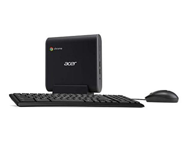 Acer Chromebox CXI3-UA91 Mini PC, Intel Celeron 3867U Processor 1.8GHz, 4GB DDR4 -Memory, 128GB M.2 SSD, 802.11ac Wi-Fi 5, USB Type-C, Chrome OS, Keyboard and -Mouse Included