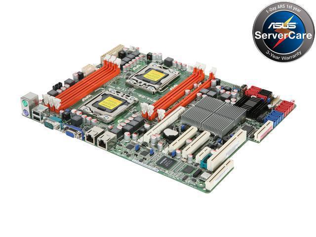 ASUS Z8NA-D6 Dual LGA 1366 Intel 5500 ATX Dual Intel Xeon 5500 and 5600 Series Server Motherboard