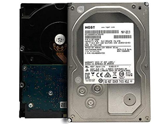 hgst ultrastar 7k4000 hus724040ala640 (0f14688) 4tb 64mb 7200rpm sata 6gb/s 3.5in internal enterprise hard drive - 5 year warranty