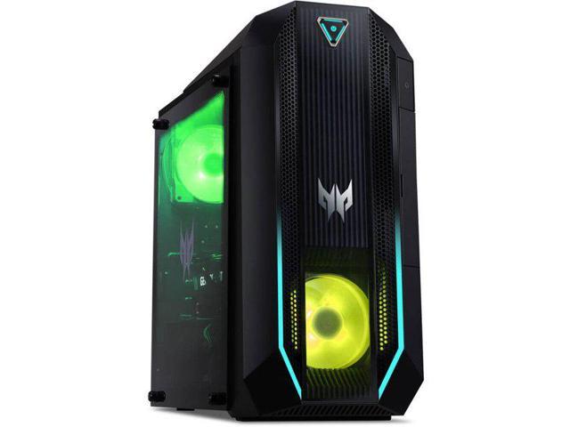Acer Predator PO3-620 Gaming Desktop Computer - Intel Core i7 10th Gen i7-10700 Octa-core (8 Core) 2.90 GHz - 16 GB RAM DDR4 SDRAM - 2 TB HDD - 512 GB SSD