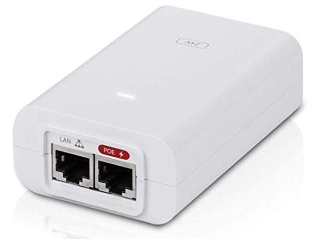 ubiquiti [5-pack] poe-24-24w poe adapter 24vdc 1.0a (poe-24-24w-5p)