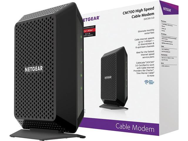 Cable Modem CM700 - Compatible with all Cable Providers incl. Xfinity, Spectrum, Cox | For Cable Plans up to 800Mbps | DOCSIS 3.0