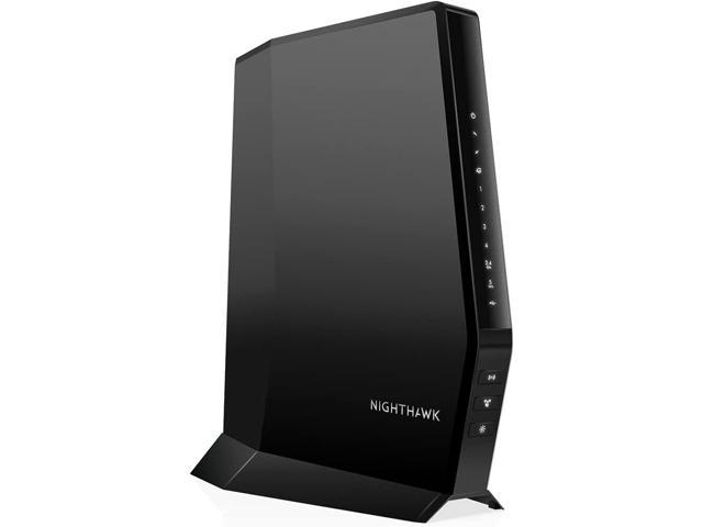Nighthawk WiFi 6 Modem Router Combo (CAX30S) DOCSIS 3.1 Modem & Wireless Router, Compatible with Xfinity, Spectrum, & Cox, AX2700 (Up to 2.7 Gbps), 90-Day Internet Security Subscription