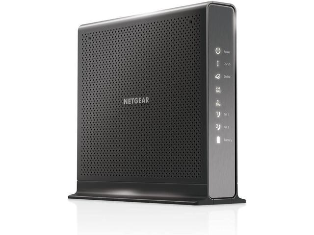 Nighthawk Cable Modem WiFi Router Combo with Voice C7100V -  Supports Xfinity Cable & Voice Plans Up to 600Mbps, 2 Phone lines, AC1900 WiFi Speed, DOCSIS 3.0