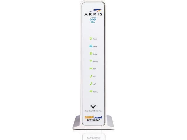 SURFboard SVG2482AC-RB DOCSIS 3.0 24x8 Cable Modem & AC1750 Wi-Fi Router | Certified for Xfinity Internet & Voice | Approved for Xfinity plans up to 800 Mbps