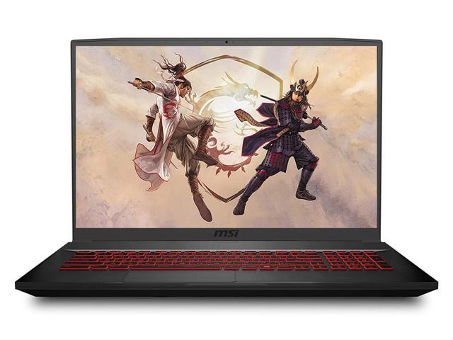 MSI Katana GF76 17 Gaming Laptop, 17.3 FHD IPS 144Hz Display, 11th Gen Intel 8-Core i7-11800H, 16GB DDR4  512GB PCIe SSD, GeForce RTX 3050 Ti 4GB, Backlit USB-C Nahimic Win11 Black