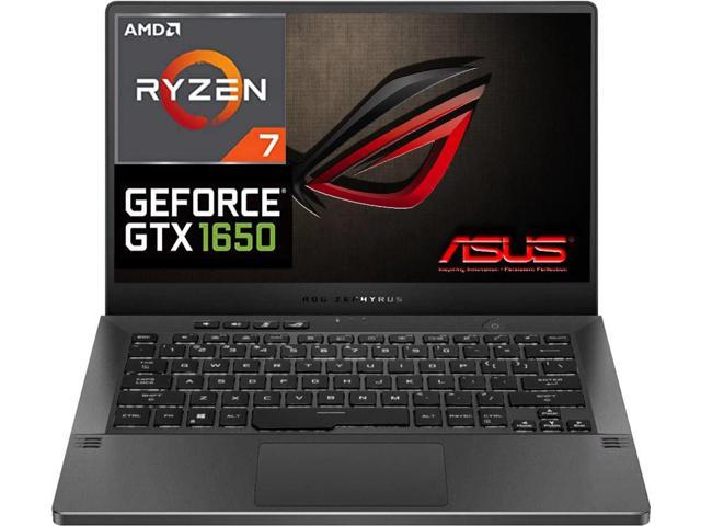 ASUS ROG Zephyrus 14 Gaming Laptop, 14" FHD Gaming Laptop, 8-Core AMD Ryzen 7-5800HS(Beats Intel i7-11750H), 24GB DDR4  1TB PCIe SSD, GeForce GTX 1650 Graphics, Backlit Keyboard, Win11